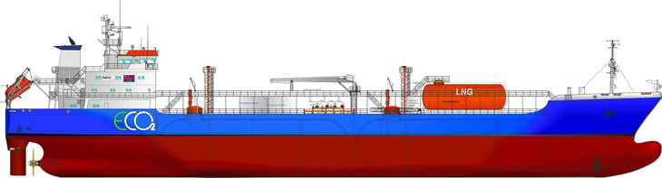 Høglund and HB Hunte develop breakthrough CO2 vessel, tank and cargo handling concept