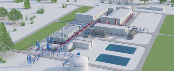 Air Liquide boosted by French State for 200MW hydrogen project