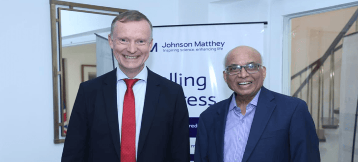Johnson Matthey opens Mumbai engineering centre