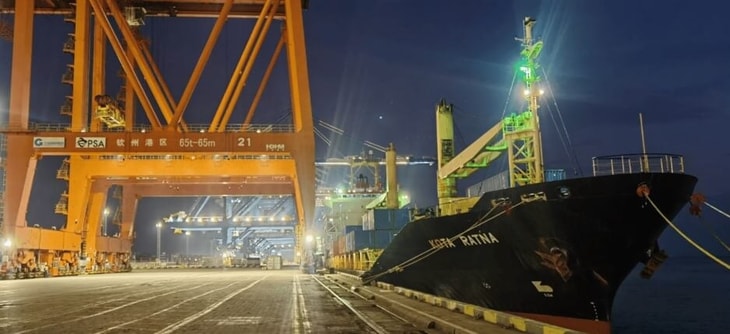 PSA Singapore and PIL complete low-carbon green shipment trial