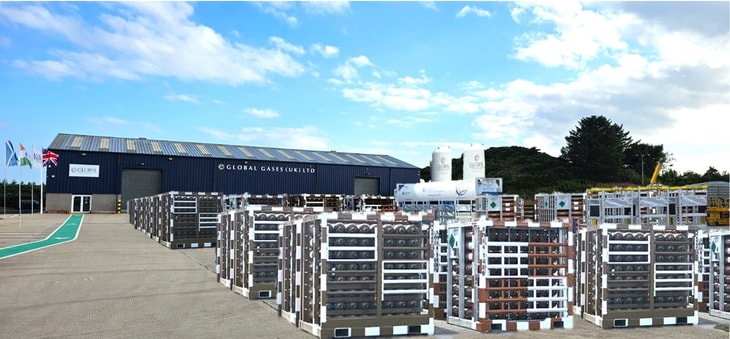 Global Gases Group opens gas distribution facility in Aberdeen
