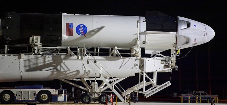 Air Liquide supports NASA-SpaceX launch