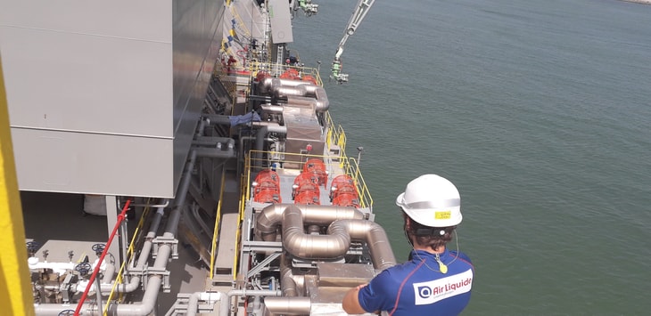 Air Liquide to supply floating storage and regasification unit with cryogenic units