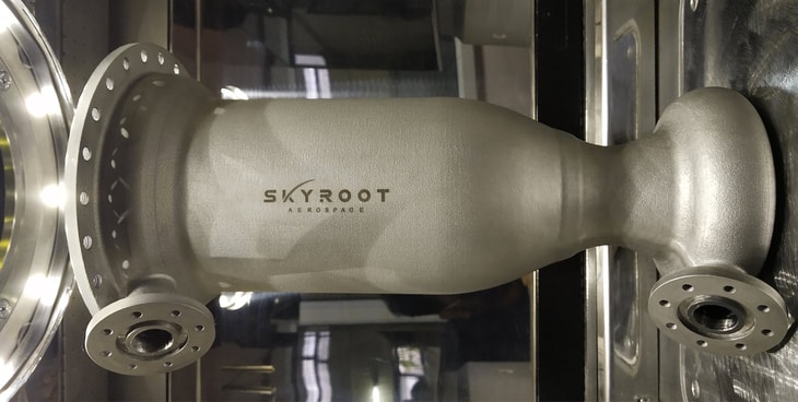 Skyroot Aerospace unveils cryogenic rocket engine