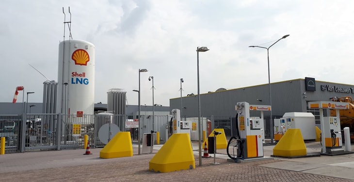 Chart commissions Shell LNG fuelling station in The Netherlands
