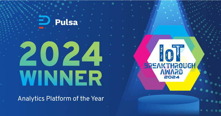 Pulsa awarded IoT Analytics Platform of the Year