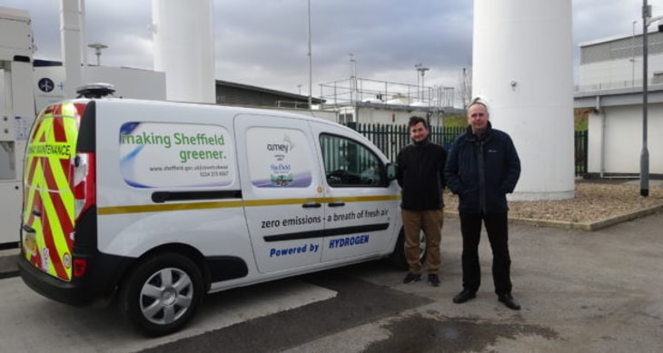 Sheffield Council trialling hydrogen vehicles