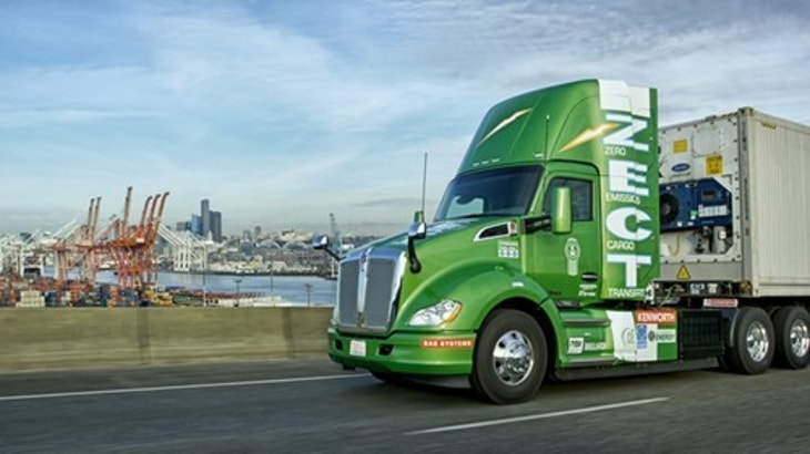 Kenworth displays H2 truck at Consumer Electronics Show