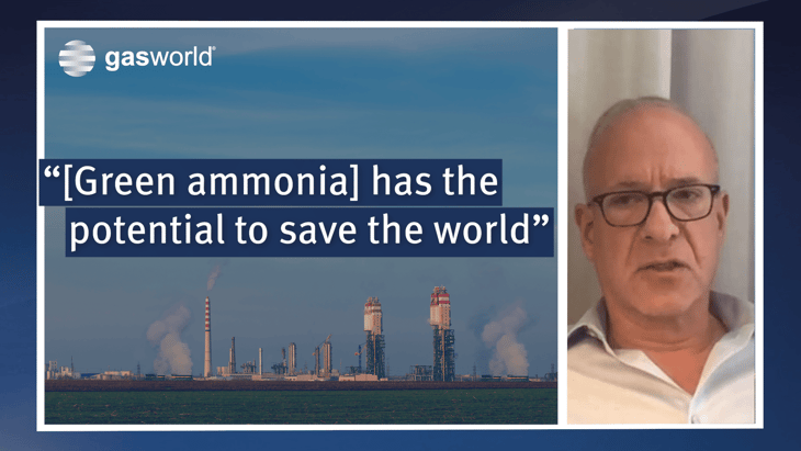 Video: “[Green ammonia] has the potential to save the world”