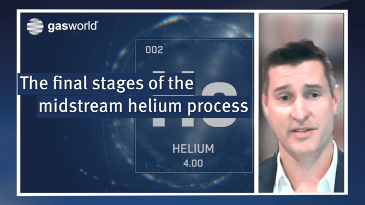 Video: The final stages of the midstream helium process