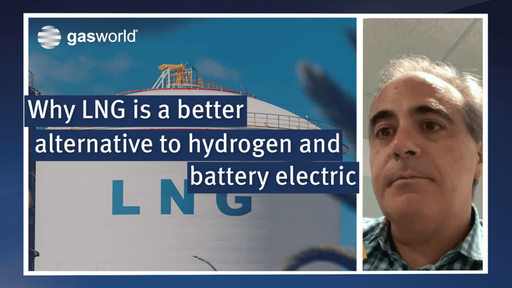 Video: Why LNG is a better alternative to hydrogen and battery electric