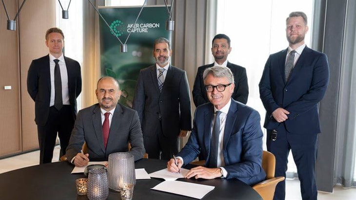 Aker Carbon Capture, Aramco form CCUS partnership in Saudi Arabia