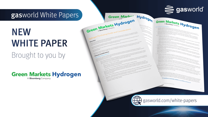 New white paper presents hydrogen purchasing guide and considerations