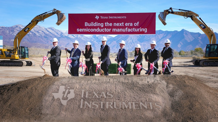 Texas Instruments breaks ground on Utah semiconductor plant