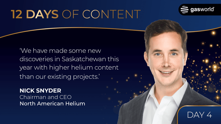 The 12 Days of Content: An interview with North American Helium