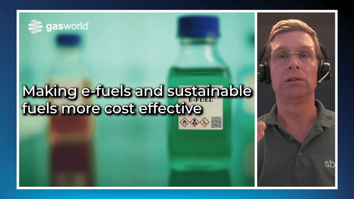 Video: Making e-fuels and sustainable fuels more cost effective