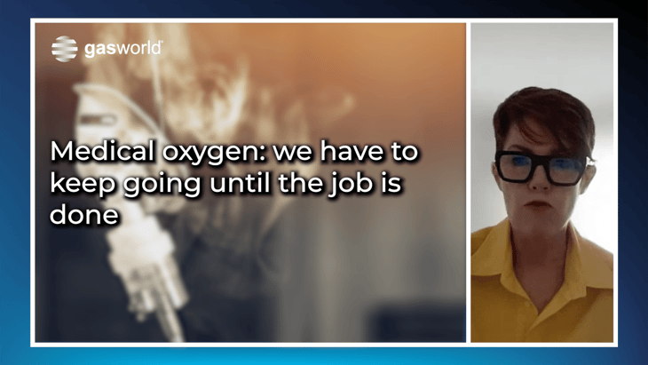 Video: Medical oxygen: “we have to keep going until the job is done”