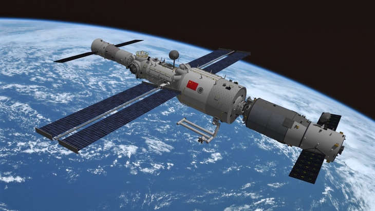 China turns CO2 into oxygen on space station