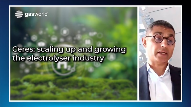 Video | Ceres: scaling up and growing the electrolyser industry