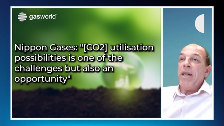 Video | Nippon Gases: “[CO2] utilisation possibilities is one of the challenges but also an opportunity”