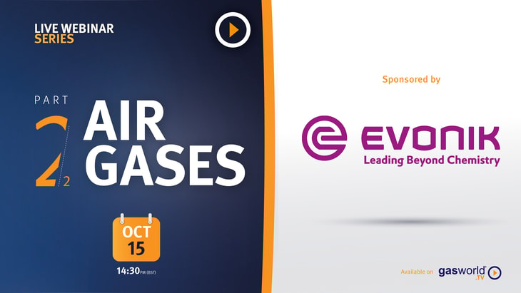 Evonik, Arencibia focus on air gases with gasworld TV
