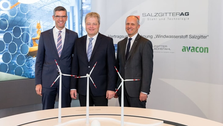 Linde, Salzgitter Flachstahl and Avacon sign agreement for groundbreaking project