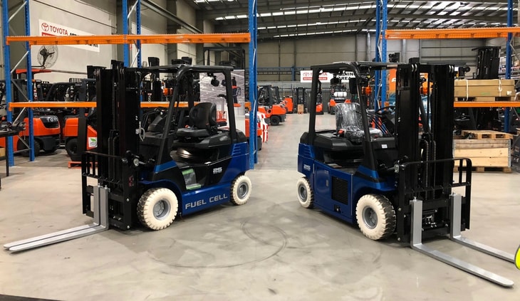 Toyota forklifts leading hydrogen charge