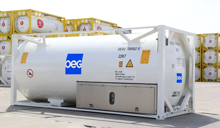 OEG North America rolls out cryogenic ISO tank fleet for US
