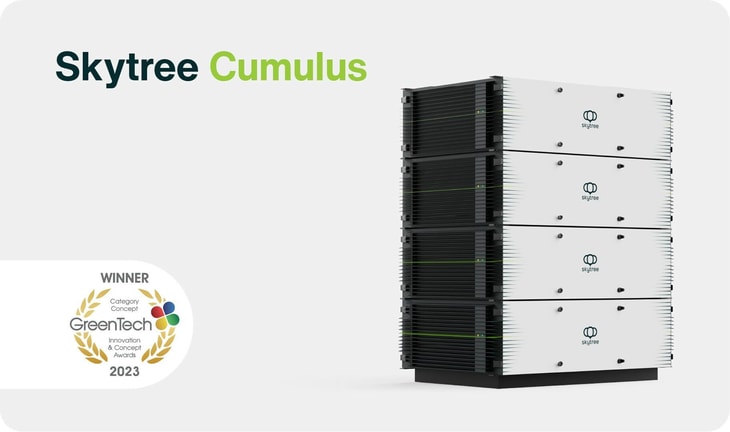 Skytree launches direct air capture unit for onsite CO2 generation