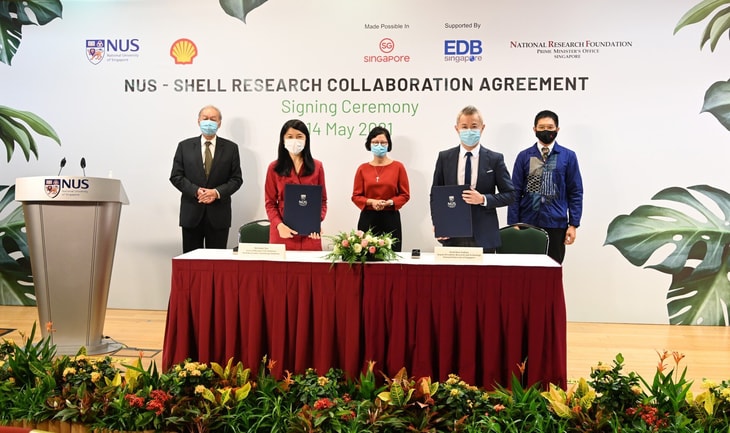 Shell, National University of Singapore to convert CO2 into fuel and chemicals