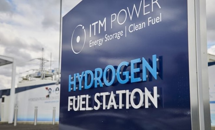 ITM Power consortium boosted by £3.1m govt funding