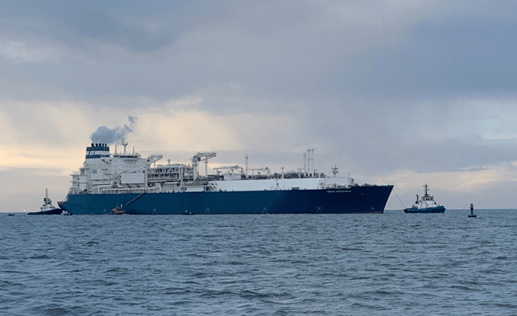 Germany’s first LNG terminal set to open after FSRU arrives in Wilhelmshaven