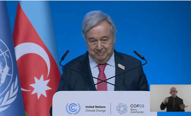Impose ‘polluter must pay’ levies calls UN head