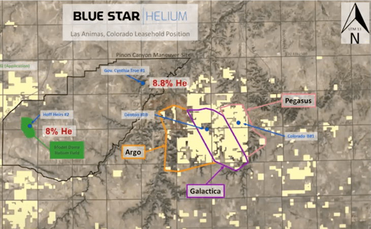 Blue Star Helium provides permitting updates at Voyager and Galactica/Pegasus