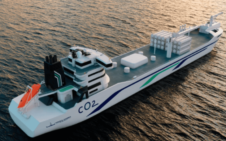 Danish firm designing a dedicated CO2 capture vessel