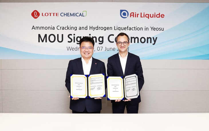 Air Liquide and LOTTE Chemical strengthen hydrogen cooperation