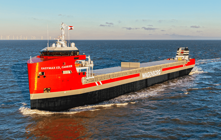 Europe’s first offshore CO2 carrier poised for launch