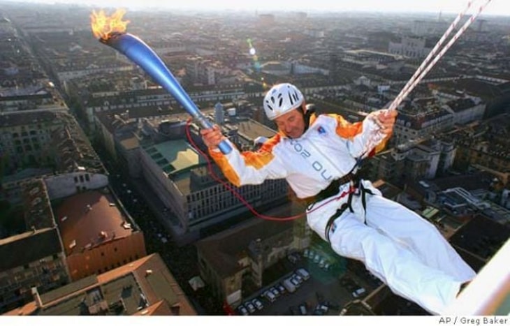 Cavagna Group celebrates patent that kept fire alive for 2006 Winter Olympics