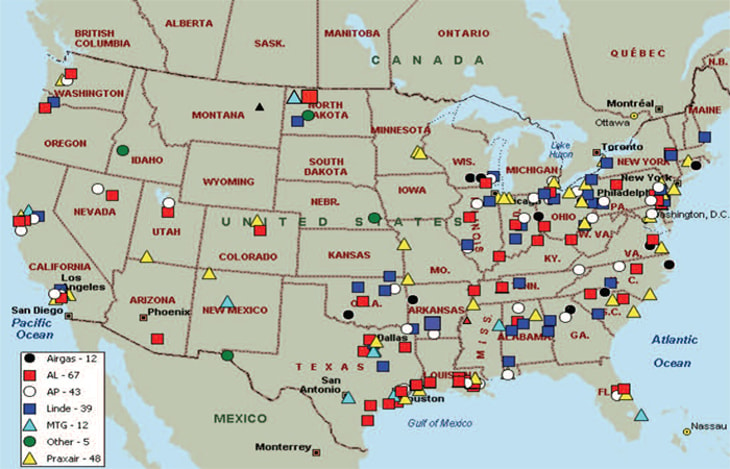 Capacity Builds: The US Air Gases Market Report