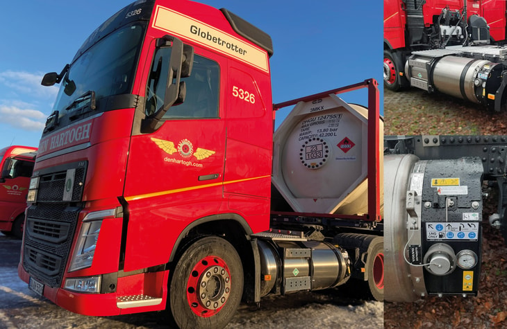 Den Hartogh uses LNG-powered trucks for new Shell contract