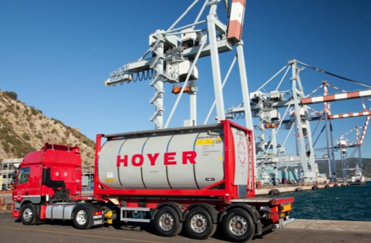 HOYER uses big data for container maintenance