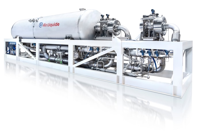 Air Liquide technology implemented at coast LNG depot in Sardinia