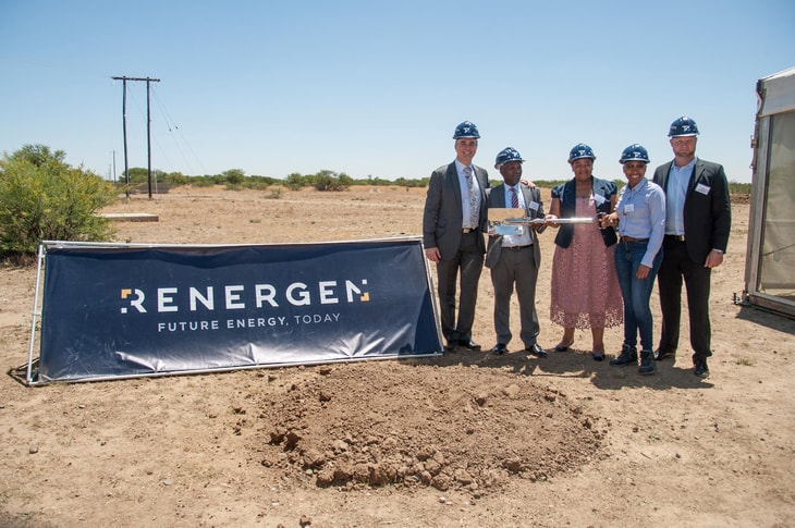 Renergen breaks ground at flagship gas project