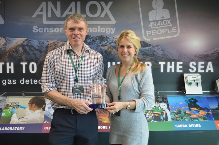 Analox Sensor Technology wins ‘Best SME’ at Best Factory Awards