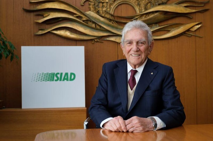 SIAD Group announces the passing of Chairman Dr. Roberto Sestini