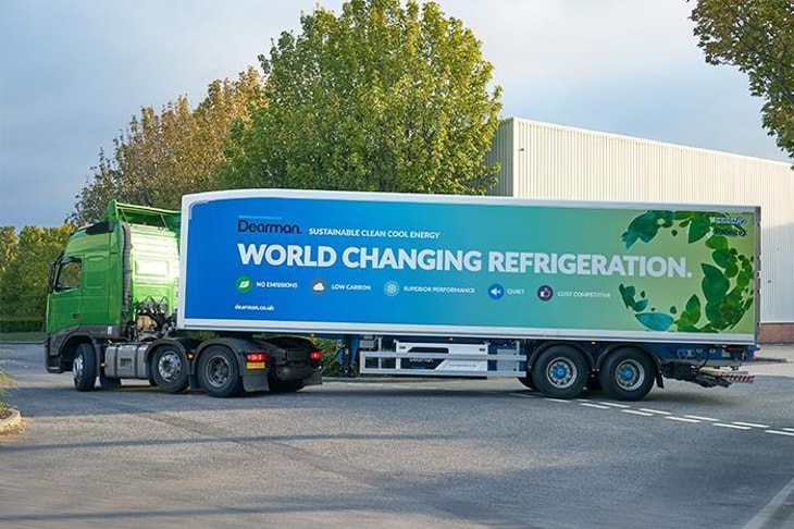 Dearman demonstrates refrigerated trailer at 67th IAA Commercial Vehicle Show