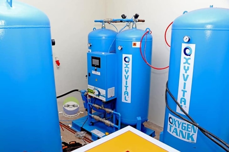 New oxygen plant installed at Busia Referral Hospital, Kenya