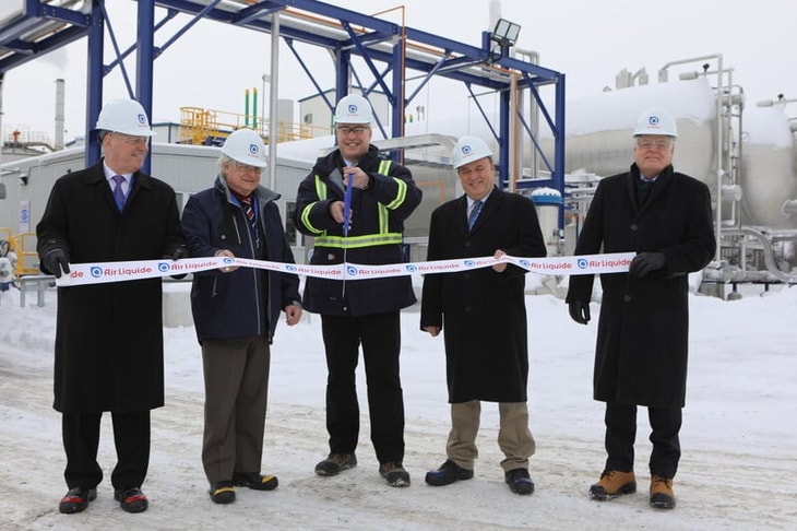 Air Liquide opens a unique CO2 recovery plant in Canada