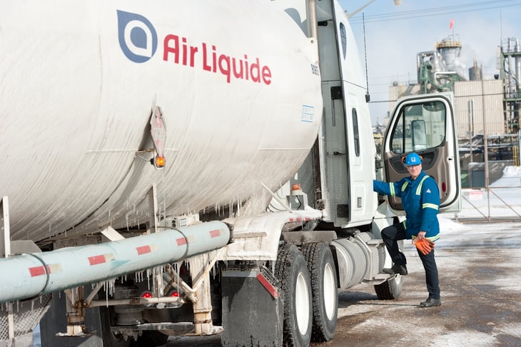 Air Liquide 2020 financials: By region