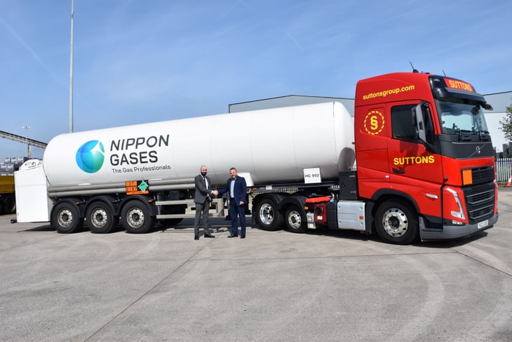Suttons Tankers awarded Nippon Gases contract